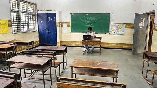 Covid-19: The Assam government has asked authorities to take steps to conduct online classes.(File photo/ PTI)