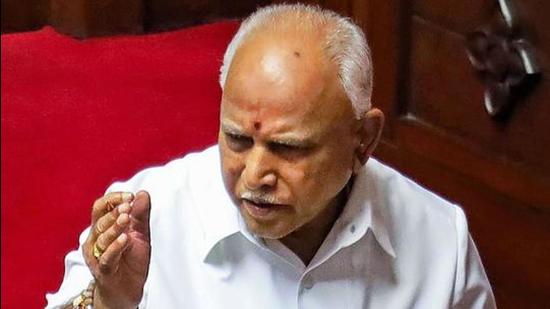 Karnataka chief minister BS Yediyurappa. (File photo)