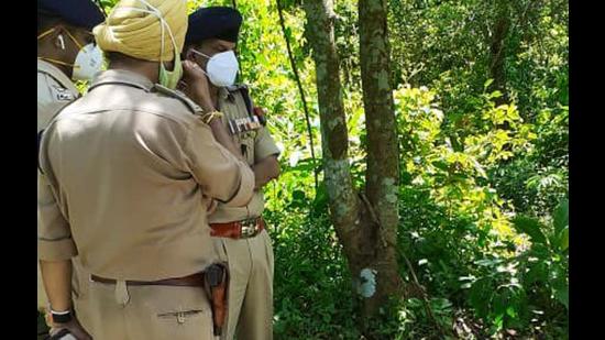 Officers of Assam Police investigating the rape and murder of two cousins, aged 14 and 16, found hanging from a tree in the Bodoland Territorial Region in Kokrajhar district (Twitter/@lrbishnoiassam)