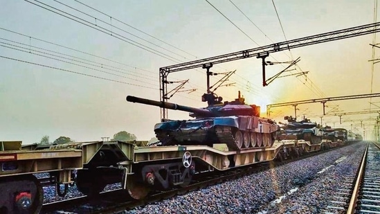 Army conducts first trial run to move military hardware from Haryana to Rajasthan. (Special arrangement)