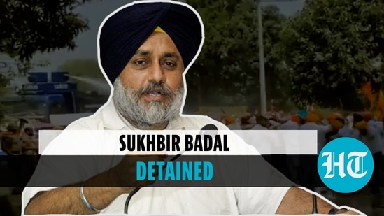 SAD chief Sukhbir Badal detained amid protest outside Punjab CM’s house