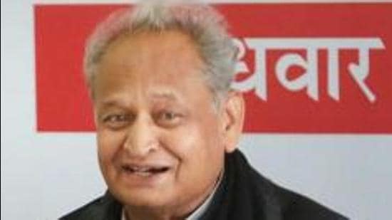 Rajasthan CM Ashok Gehlot. (HT file) Rajasthan CM Ashok Gehlot. (HT file)
