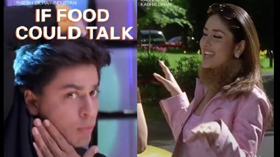 Netflix India featured Shah Rukh Khan's character from Phir Bhi Dil Hai Hindustani and Kareena Kapoor Khan's character from Kabhi Khushi Kabhie Gham.(Instagram/@netflixindia) Netflix India featured Shah Rukh Khan's character from Phir Bhi Dil Hai Hindustani and Kareena Kapoor Khan's character from Kabhi Khushi Kabhie Gham.(Instagram/@netflixindia)