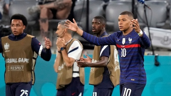 Kylian Mbappe found the back of the net in the 67th minute but his goal was disallowed as he was marginally off-side in the build-up. (AP)