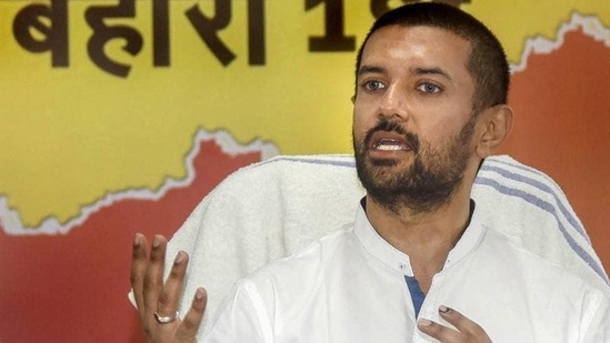 Chirag Paswan took over the reigns of Lok Janshakti Party after his father and LJP founder Ram Vilas Paswan died in October last year.(File Photo)