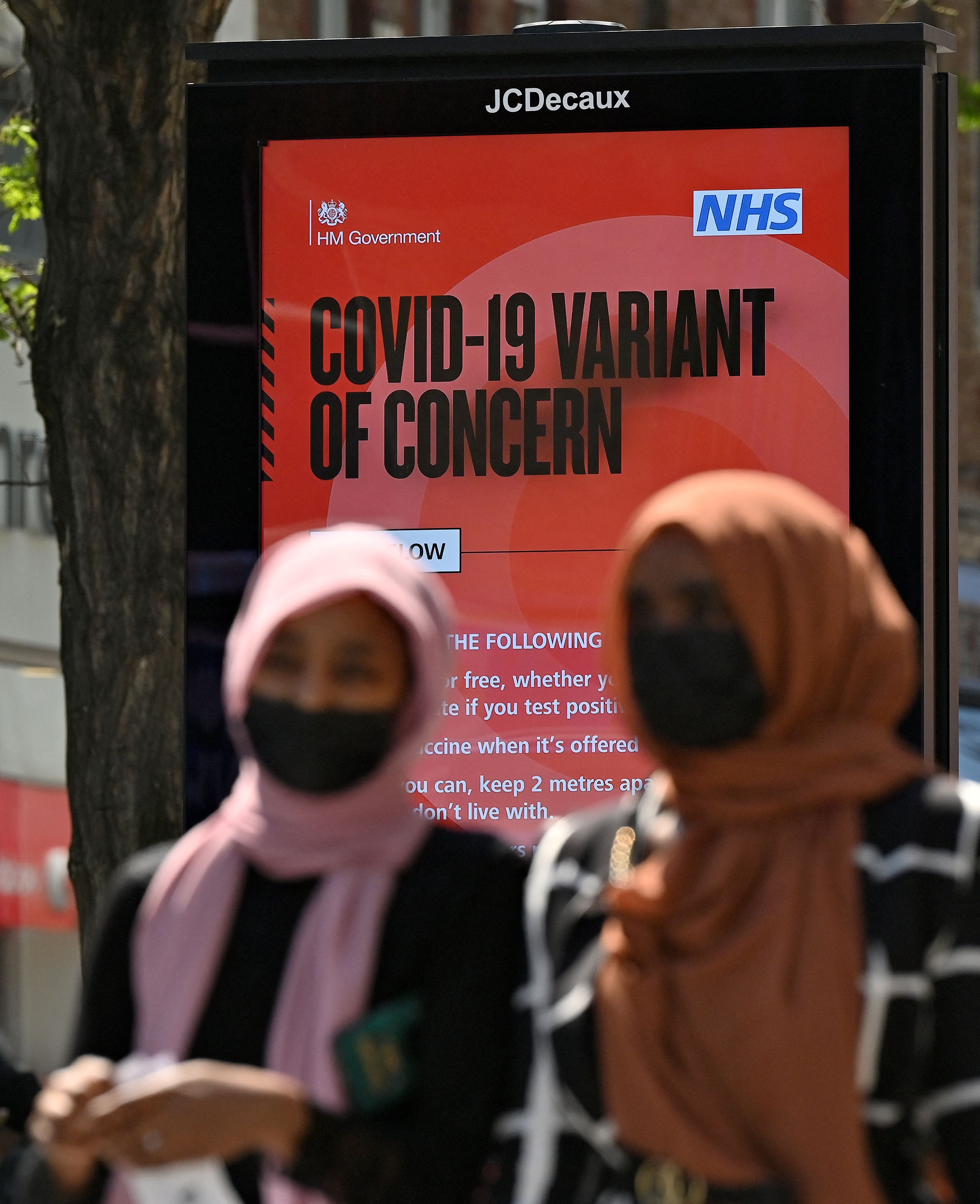 The government said a four-week delay would give it time to fully vaccinate millions more. (AFP Photo)