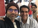 (L-R) Arunabh Kumar, Sunny Hinduja, Abhilash Thapliyal and Shivankit Singh Parihar(TVF) (L-R) Arunabh Kumar, Sunny Hinduja, Abhilash Thapliyal and Shivankit Singh Parihar(TVF)
