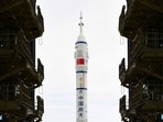 The astronauts will be traveling in the Shenzhou-12 spaceship launched by a Long March-2F Y12 rocket set to blast off at 9:22 a.m. (0122 GMT) Thursday.(via Reuters)