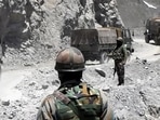 The nearly five-minute video captured glimpses of the lives of the troops deployed along Ladakh.