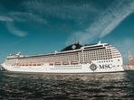 The Mexican resort of Cozumel on Wednesday welcomed the first arrival of a cruise ship carrying passengers since the coronavirus pandemic essentially collapsed the industry.