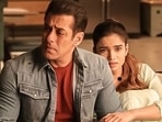 Salman Khan in a still from deleted scene from Radhe.