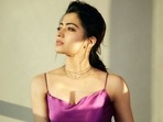 Rashmika Mandanna's romantic slip dress is what you need to ace date-night look(Instagram/@rashmika_mandanna) Rashmika Mandanna's romantic slip dress is what you need to ace date-night look(Instagram/@rashmika_mandanna)
