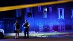 Police work the scene of a shooting in the East Garfield Park neighborhood on Tuesday June 15, 2021 in Chicago. (AP) Police work the scene of a shooting in the East Garfield Park neighborhood on Tuesday June 15, 2021 in Chicago. (AP)