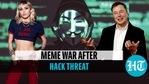 Miley Cyrus responded to Elon Musk's meme on Anonymous using her old show Hannah Montana (Agencies) Miley Cyrus responded to Elon Musk's meme on Anonymous using her old show Hannah Montana (Agencies)
