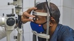 A doctor examines a patient inside Mucormycosis OPD at NMMC hospital, Vashi in Navi Mumbai. (PTI Photo) A doctor examines a patient inside Mucormycosis OPD at NMMC hospital, Vashi in Navi Mumbai. (PTI Photo)