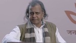 Mithun Chakraborty in a still from The Tashkent Files. Mithun Chakraborty in a still from The Tashkent Files.