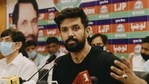 LJP leader Chirag Paswan addressing a press conference.(HT Photo ) LJP leader Chirag Paswan addressing a press conference.(HT Photo )