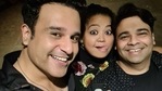 Krushna Abhishek shared a picture with his The Kapil Sharma Show co-stars Bharti Singh and Kiku Sharda but later deleted it.