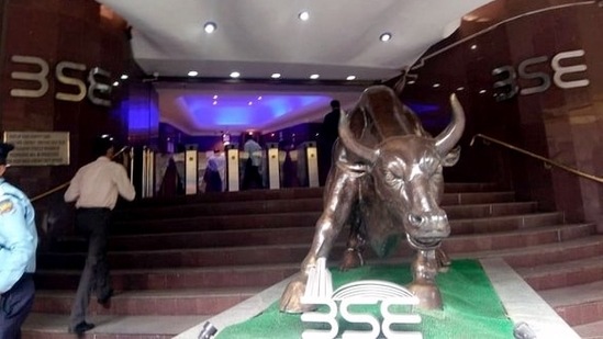 The 30-share BSE index ended 271.07 points or 0.51 per cent lower at 52,501.98. It had closed at an all-time high of 52,773.05 on Tuesday.(ANI photo)