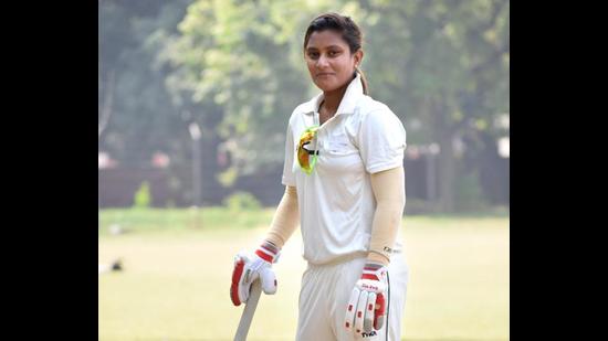 Taniya Bhatia has joined the league of other Chandigarh cricketers, including Kapil Dev, Ashok Malhotra, Chetan Sharma, Yograj Singh, Yuvraj Singh and VRV Singh, who have played Test cricket for India. (HT Photo)