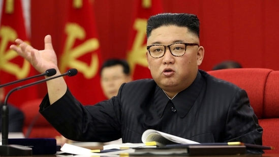 North Korean leader Kim Jong Un had called for the party meeting to review national efforts to rebuild the economy in the first half of the year.(AP file photo) North Korean leader Kim Jong Un had called for the party meeting to review national efforts to rebuild the economy in the first half of the year.(AP file photo)