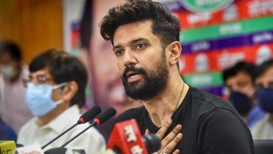 The police’s comments came a day after Prince’s cousin, Chirag Paswan, who was removed as chief of the party amid a feud in the family on Tuesday, shared on Twitter a letter dated March 29, 2021. (PTI Photo/Arun Sharma) (PTI) The police’s comments came a day after Prince’s cousin, Chirag Paswan, who was removed as chief of the party amid a feud in the family on Tuesday, shared on Twitter a letter dated March 29, 2021. (PTI Photo/Arun Sharma) (PTI)