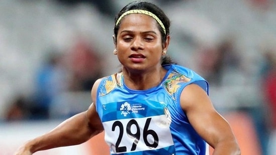 File image of Dutee Chand.(File) File image of Dutee Chand.(File)