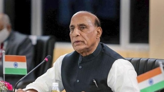 Defence minister Rajnath Singh described the decision to corporatise the OFB as a “historic one.”(PTI file photo)