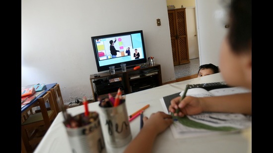 Children’s activities during the summer vacation have also gone online amid the pandemic (Photo: Edgard Garrido/REUTERS) Children’s activities during the summer vacation have also gone online amid the pandemic (Photo: Edgard Garrido/REUTERS)