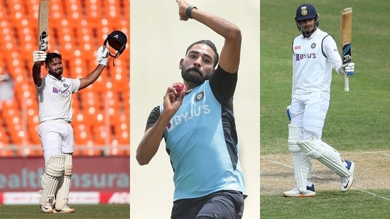 From Left: Rishabh Pant, Mohammed Siraj and Shubman Gill(Getty Images) From Left: Rishabh Pant, Mohammed Siraj and Shubman Gill(Getty Images)