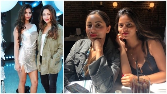 Suhana Khan and Gauri Khan: This elegant and graceful mother-daughter duo make heads turn whenever they are clicked by the paps. Suhana's Instagram posts also prove that Gauri is also a great fashion photographer. (Instagram/gaurikhan)