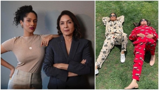 Neena Gupta and Masaba Gupta: They are not just the most lovable mother-daughter duos of Bollywood but also the most fashionable pair. They also starred in a biographical drama series which is about fashion. This cool and stylish duo sure knows how to have fun. (Instagram/@neena_gupta)