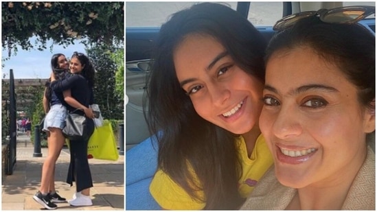 Kajol and Nysa Devgan: Kajol's saree collection is what every saree lover wants in their wardrobe. Her daughter Nysa, on the other hand, has often made headlines for her jaw-dropping airport looks. (Instagram/@kajol)