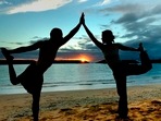 International Yoga Day will be marked on Monday next week (June 21). (File Photo / REUTERS) International Yoga Day will be marked on Monday next week (June 21). (File Photo / REUTERS)