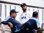India's Virat Kohli during practice at Southampton 