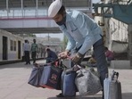 A 'dabbawala' of Mumbai (File Photo) A 'dabbawala' of Mumbai (File Photo)