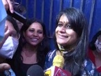 "We have received tremendous support inside jail; will continue our struggle," Natasha Narwal said after release from jail on bail. "We have received tremendous support inside jail; will continue our struggle," Natasha Narwal said after release from jail on bail.