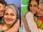 Mira Rajput with her mother Bela Rajput.