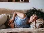 To eliminate bloating you need to make some changes in your eating habits and avoid foods that make you very gassy and bloated. Practising at least 15 minutes of yoga every day can help you ease your pain. Here are five yoga asanas for better digestion.(Unsplash)