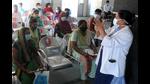 Government Multi-Specialty Hospital is also attending to nearly 1,300 people daily at its OPDs. (HT Photo) Government Multi-Specialty Hospital is also attending to nearly 1,300 people daily at its OPDs. (HT Photo)