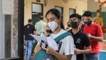 Students and international travellers wait in a queue to complete paperwork before receiving the Covid-19 vaccine dose, at a dedicated vaccination center for international travellers in New Delhi on Wednesday. (File Photo / PTI) Students and international travellers wait in a queue to complete paperwork before receiving the Covid-19 vaccine dose, at a dedicated vaccination center for international travellers in New Delhi on Wednesday. (File Photo / PTI)