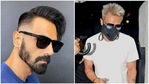 Arjun Rampal was spotted with hair dyed a bright platinum blonde. (right picture by Yogen Shah) Arjun Rampal was spotted with hair dyed a bright platinum blonde. (right picture by Yogen Shah)