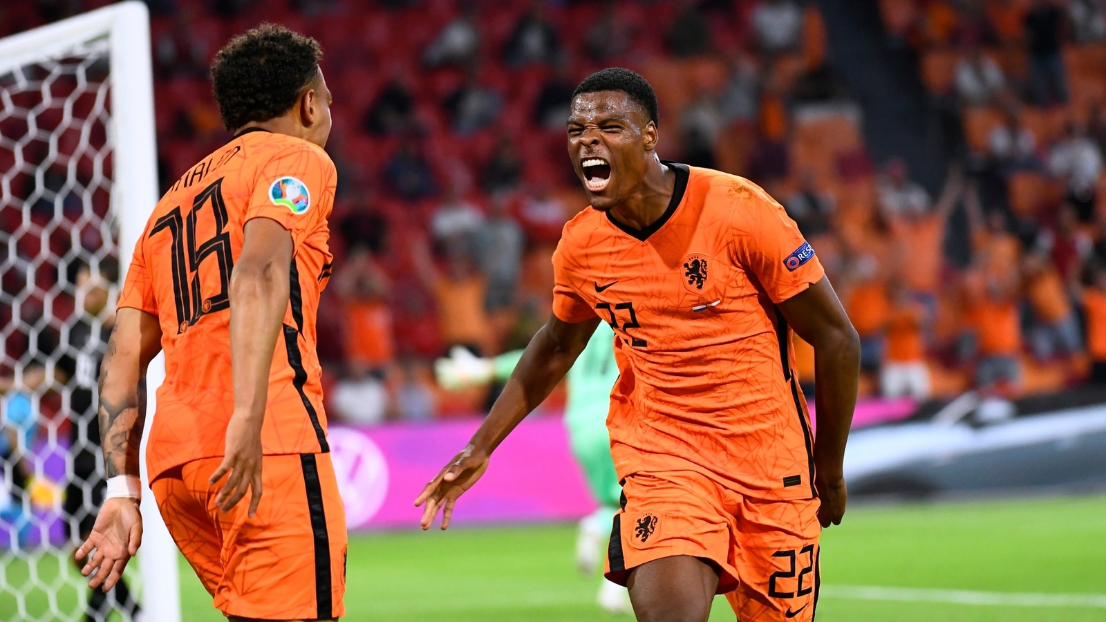 Netherlands Euro 2021 Squad - Netherlands Home Match Shirt 2020 2021