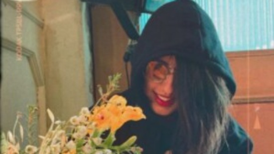 Taapsee shared a picture of her sister and captioned it, "My gothic partner." 
