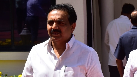 Jayant Patil said devotees should form a panel to oversee the spending of funds for the Ram Temple in Ayodhya. (Anshuman Poyrekar/Hindustan Times) Jayant Patil said devotees should form a panel to oversee the spending of funds for the Ram Temple in Ayodhya. (Anshuman Poyrekar/Hindustan Times)