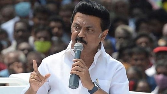 File photo of Tamil Nadu chief minister MK Stalin. (AFP Photo) File photo of Tamil Nadu chief minister MK Stalin. (AFP Photo)