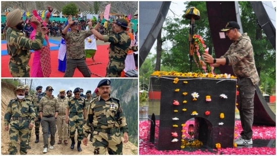 Akshay Kumar in Jammu and Kashmir.