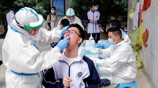China disease expert's demand for Covid origin probe in the US comes after a new study published by the US National Institutes for Health. (Reuters) China disease expert's demand for Covid origin probe in the US comes after a new study published by the US National Institutes for Health. (Reuters)