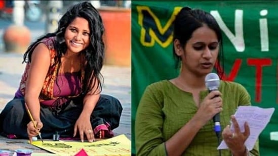 Student activists Natasha Narwal and Devangana Kalita (File Photo)