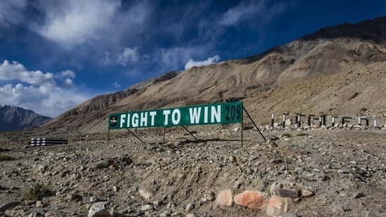 The conference is taking place at a time when India and China have only had limited success in hammering out an agreement for disengagement of their soldiers deployed at friction points on the LAC.(Getty Images) The conference is taking place at a time when India and China have only had limited success in hammering out an agreement for disengagement of their soldiers deployed at friction points on the LAC.(Getty Images)